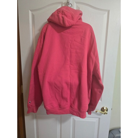 Abercrombie & Fitch Alaska Hoodie Sweatshirt Pink Champion Athletic XXL /0271 - Picture 3 of 4